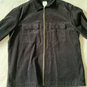 H&M men’s black corduroy jacket